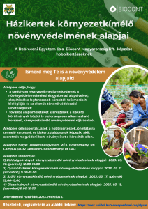 Házikertek környezetkímélő növényvédelemének alapjai (1)